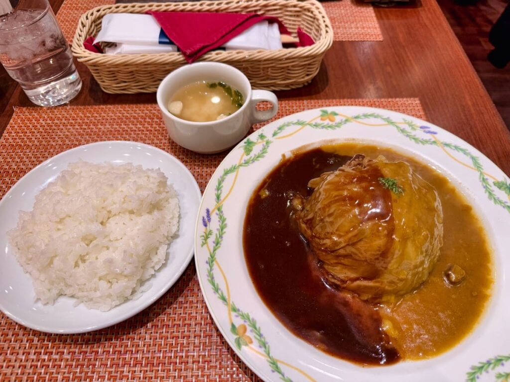 グリルマルヨシの特製ロールキャベツ定食1