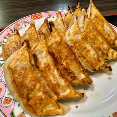 餃子の王将 四条大宮店のにんにく激増し餃子