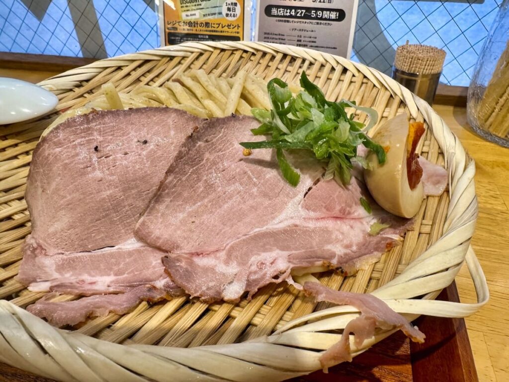 人類みな麺類 つけ麺専門店のつけ麺原点 チャーシュー1