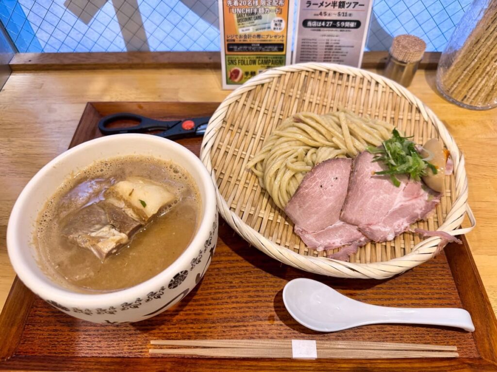 人類みな麺類 つけ麺専門店のつけ麺原点1
