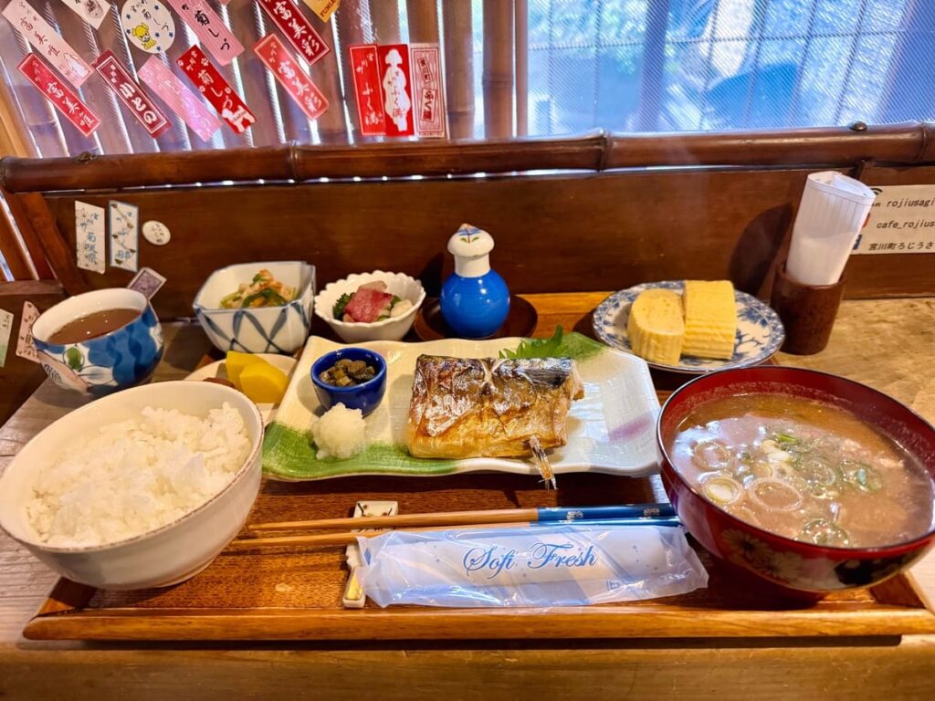 ろじうさぎの京の朝ごはん おすすめセット1