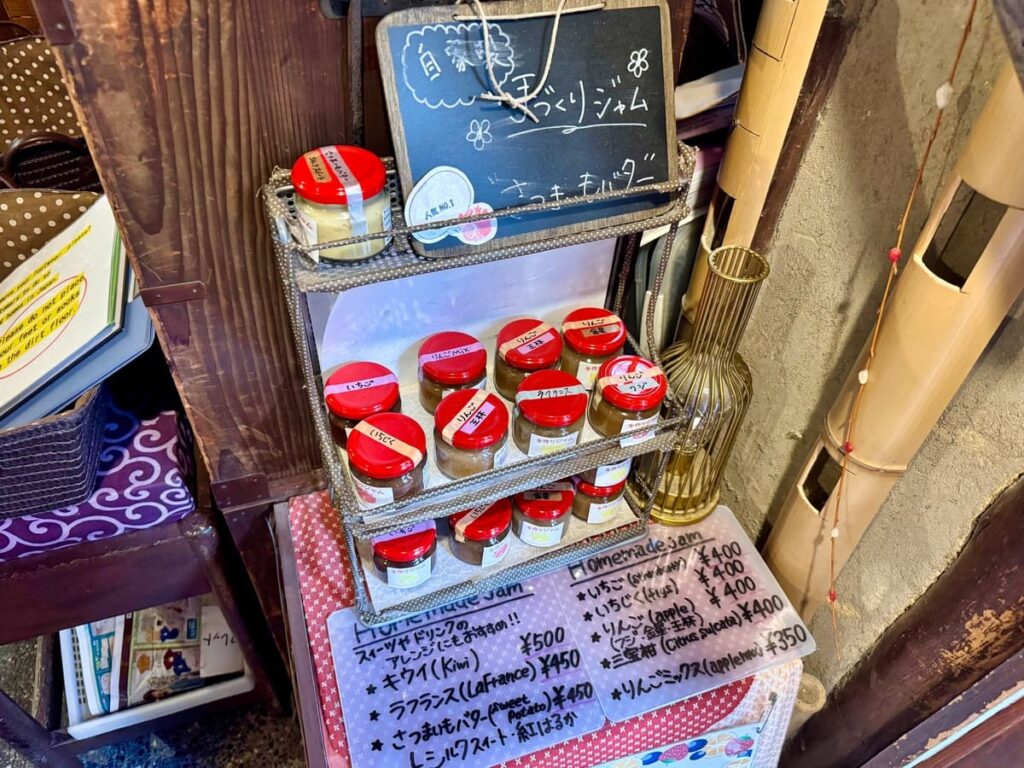 ろじうさぎの自家製ジャム売り場