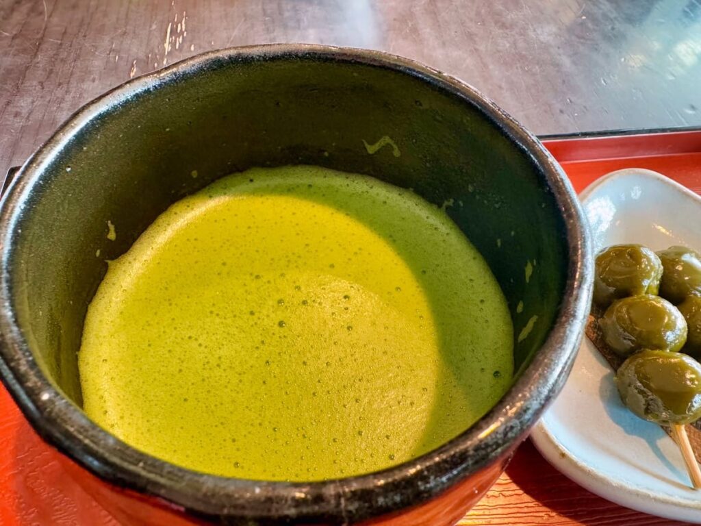 通圓本店のお抹茶『鳳凰の昔』
