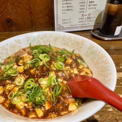 揚子江ラーメン 神山店の麻婆丼2