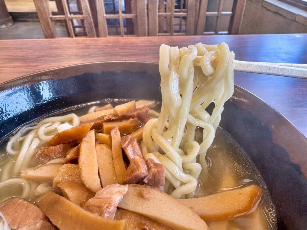 宮良そば 浦添店の八重山そば 麺