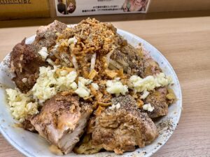 ラーメン荘歴史を刻め 大阪日本橋店の汁なし2