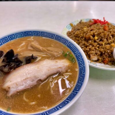 大貫本店の普通中華そば+やきめし並セット2