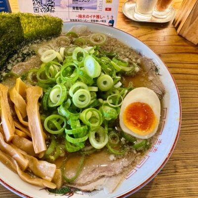 麺屋EDITION 京都本店の背脂醤油ラーメン 全部乗せDX2