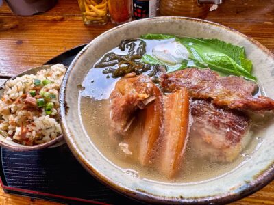 幸ちゃんそばの幸ちゃんそば じゅーしーめーセット3