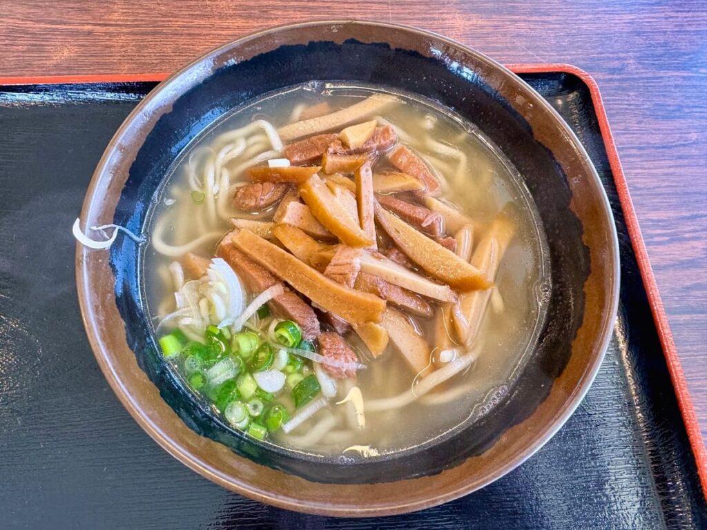 宮良そば 浦添店の八重山そば1