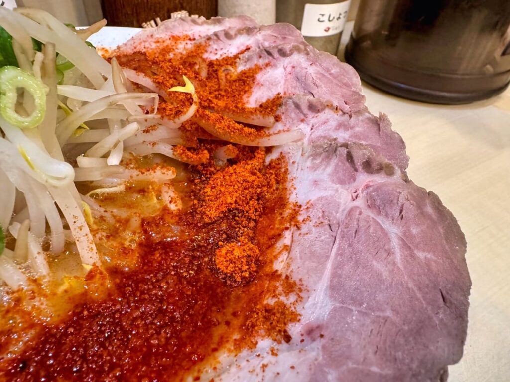 博多一幸舎 京都拉麺小路店の京都スペシャル チャーシュー