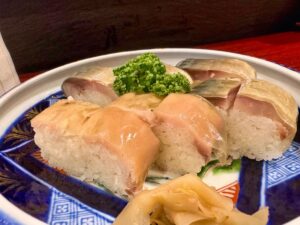 きし鮓のさば寿司6切4