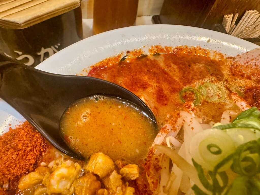 博多一幸舎 京都拉麺小路店の京都スペシャル スープ