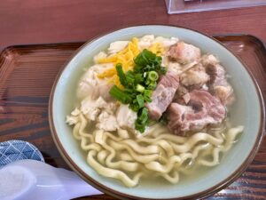 高江洲そばのゆしどうふそば(中)4