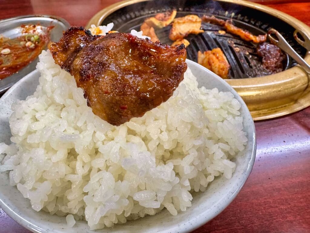 焼肉はやし 十条本店のおまかせ（赤白） 実食