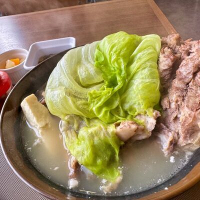 宮良そば 那覇店の骨汁3