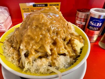 BUTAKIN 東梅田店のかき氷ラーメン2