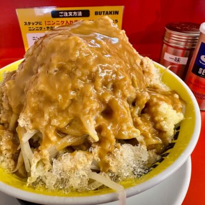 BUTAKIN 東梅田店のかき氷ラーメン2