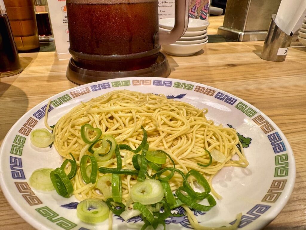 令和7年夏の参議院選挙後【一風堂 京都ポルタ店】で選挙割を利用してみた 5 一風堂 京都ポルタ店の替え玉