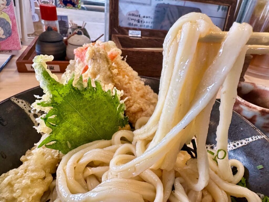 本格手打ちうどん大河の大河盛ぶっかけ 実食1