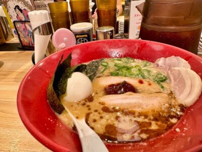 一風堂 京都ポルタ店のバリ盛赤丸3