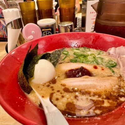 一風堂 京都ポルタ店のバリ盛赤丸3