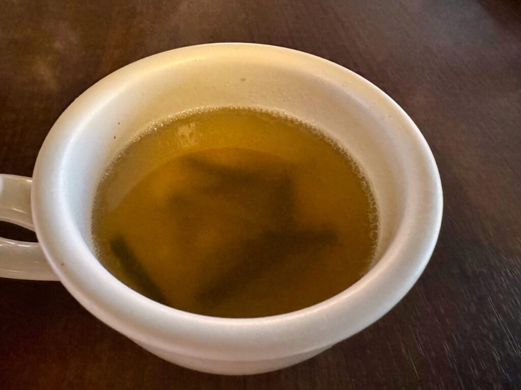 グリーンハウスシルバのランチスープ