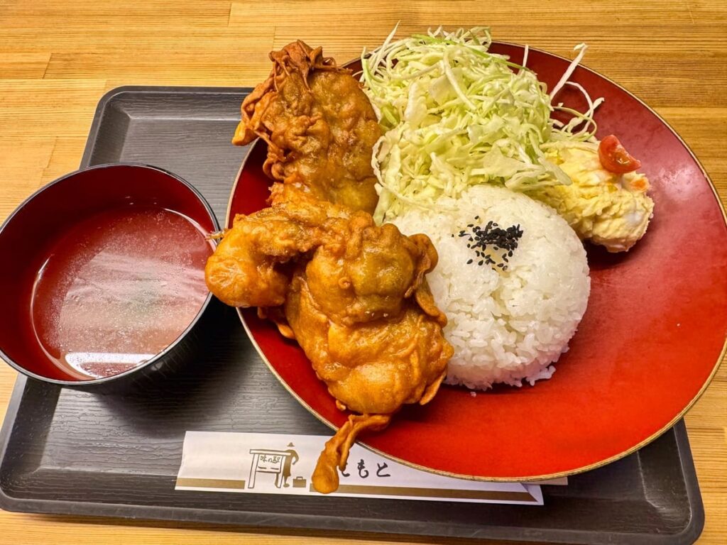 フライヤーフライヤーのでっかいからあげ定食ダブル1