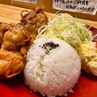 フライヤーフライヤーのでっかいからあげ定食ダブル3