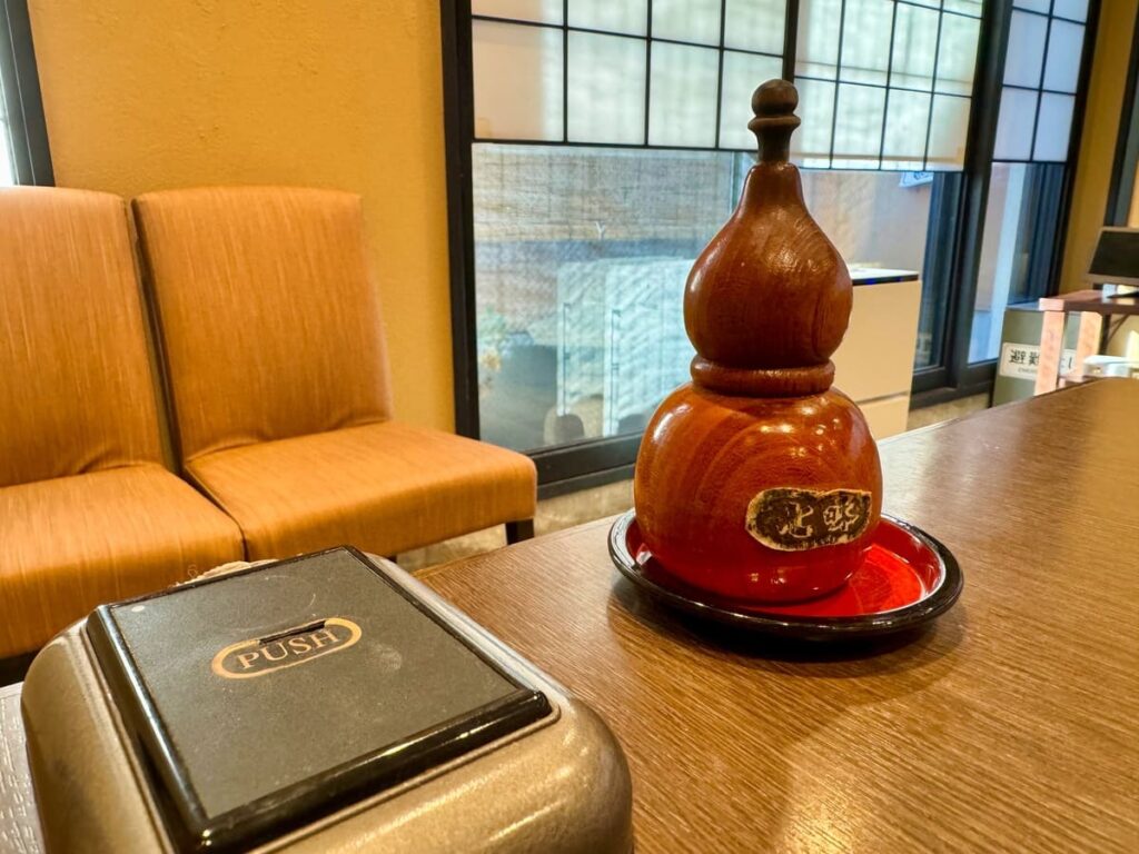 有喜屋 先斗町本店の卓上調味料