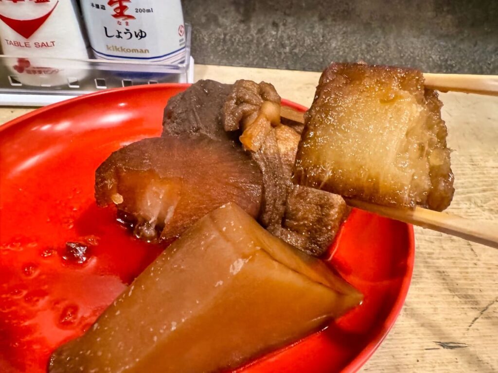 日本橋 お多幸本店の盛り込み小皿4品 実食