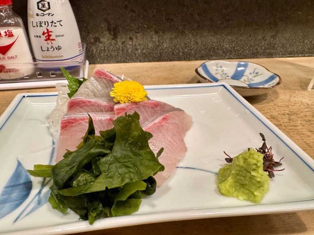 日本橋 お多幸本店の日替わりお刺身1