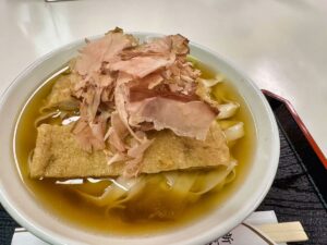 更科 本店のきしめん2