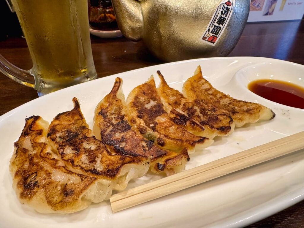 ラグビー好きが全国から集まる【清華園 本店】に行ってきた 2 中華料理 清華園の餃子