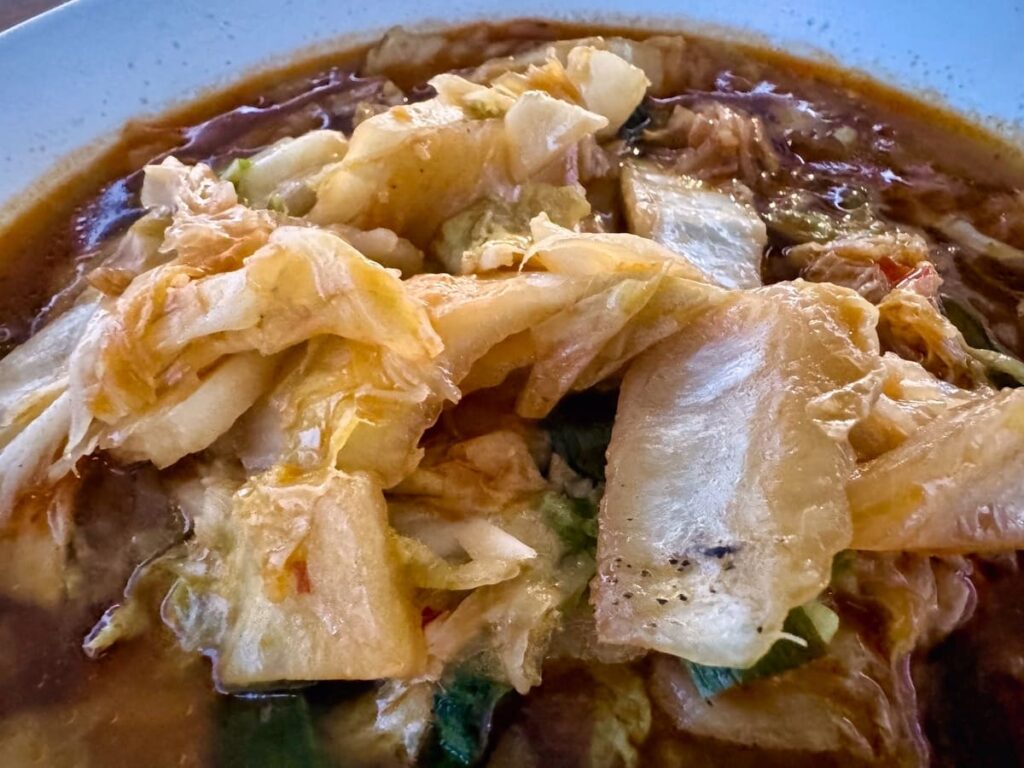 彩華ラーメン 屋台のサイカラーメン小 白菜