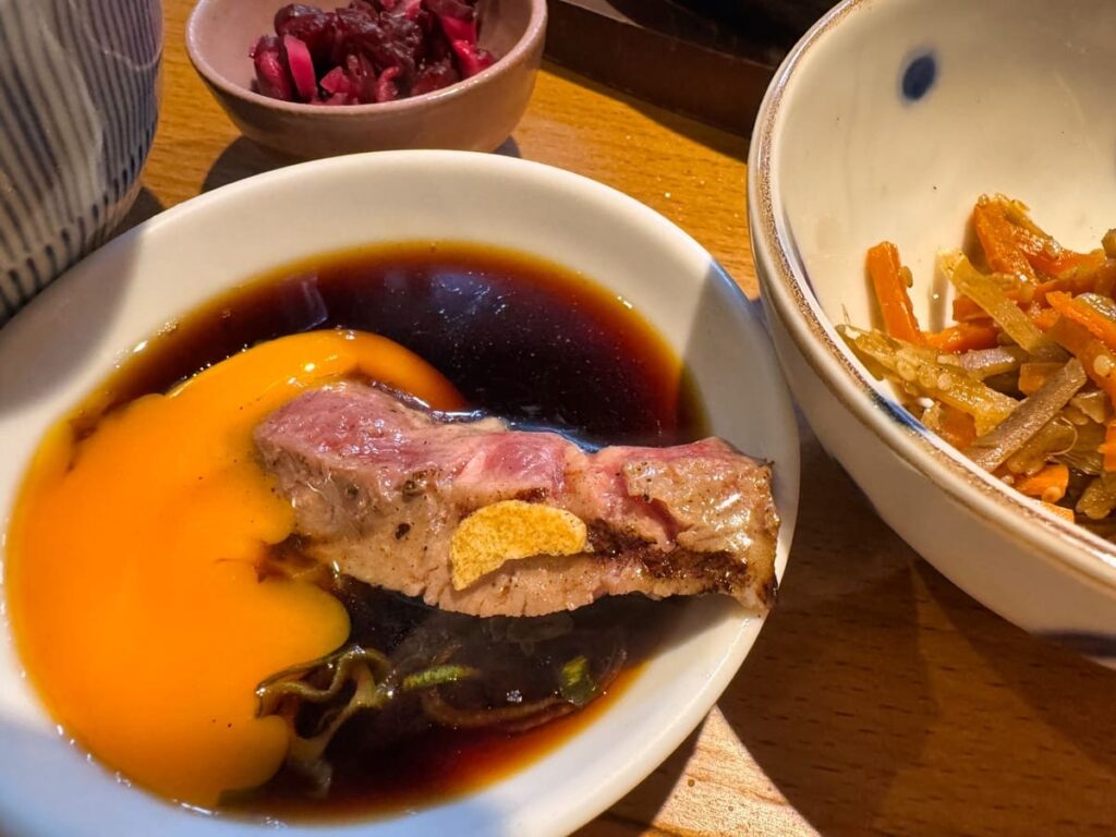 京都dining正義の平日限定ステーキランチ 実食1