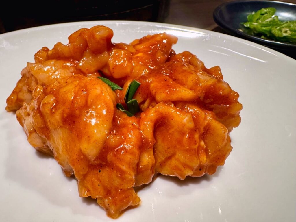 ホルモン焼幸永 本店の上ミノ