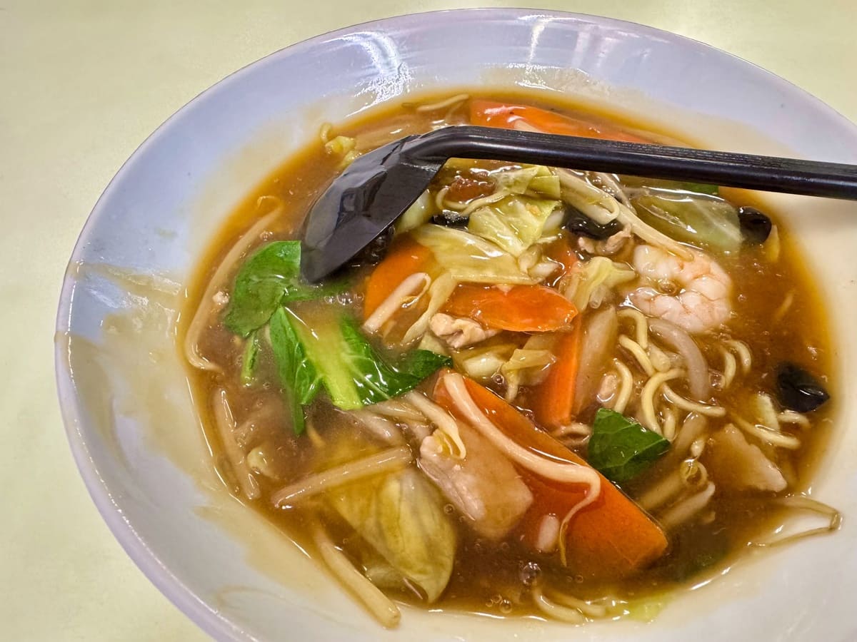 中華料理天遊の尼崎ちゃんぽん3