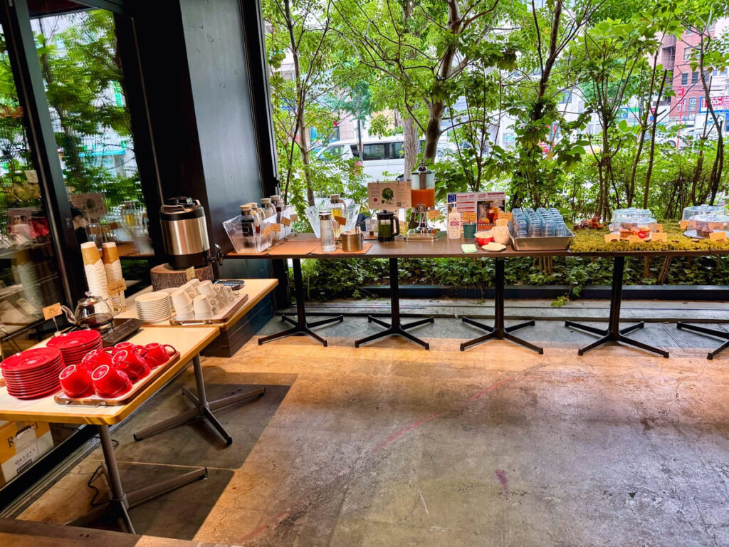 グリーンハウスヴァルトのドリンクバー