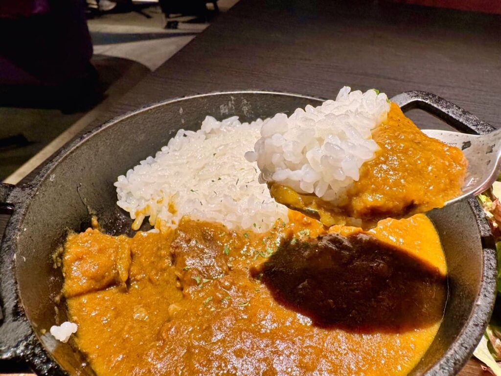 グリーンハウスヴァルトのMORNINGカレー 実食