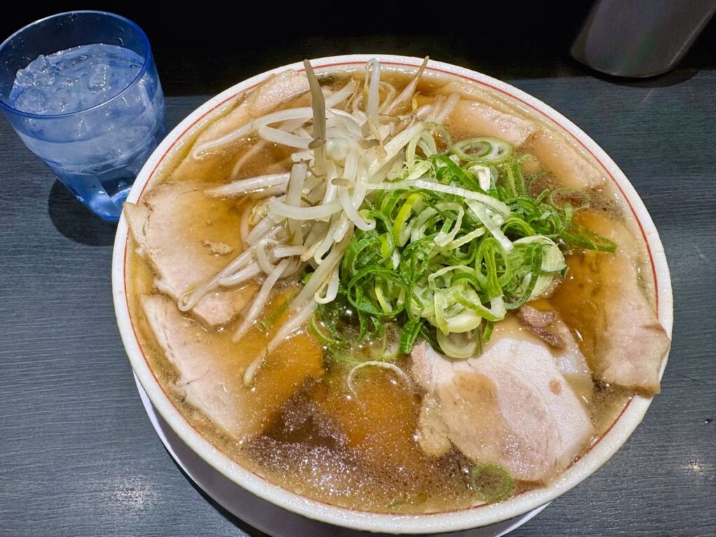本家第一旭 天満店のチャーシューメン1