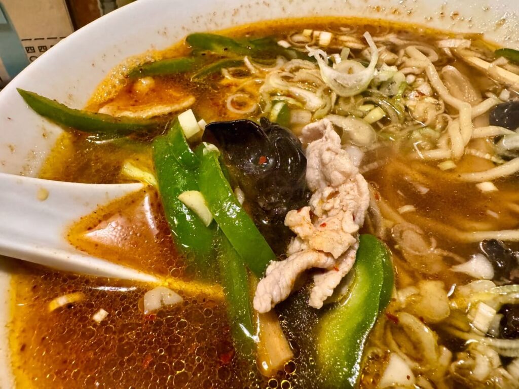 利しりのオロチョンラーメン トッピング