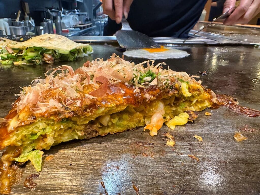 味乃家 本店の味乃家ミックス 断面