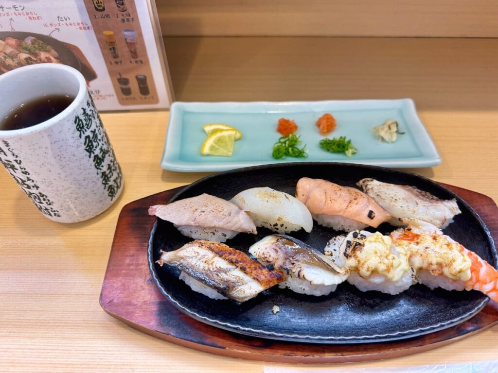 ときすしのすし焼き1