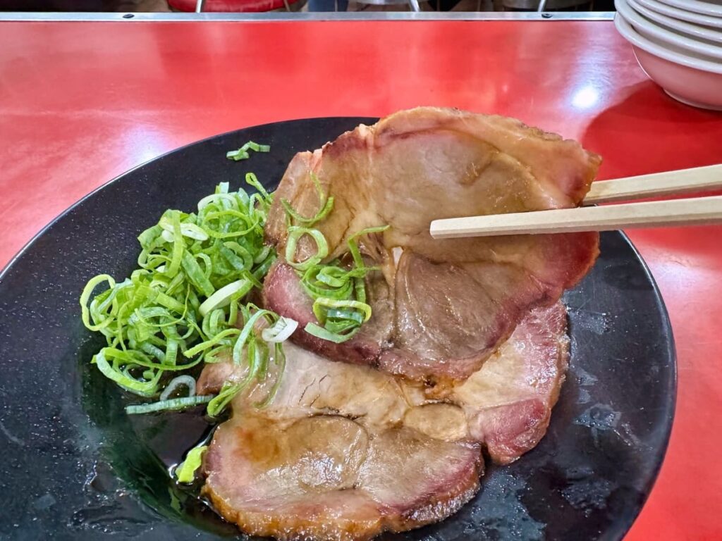 中華ひるねの焼ぶた 実食