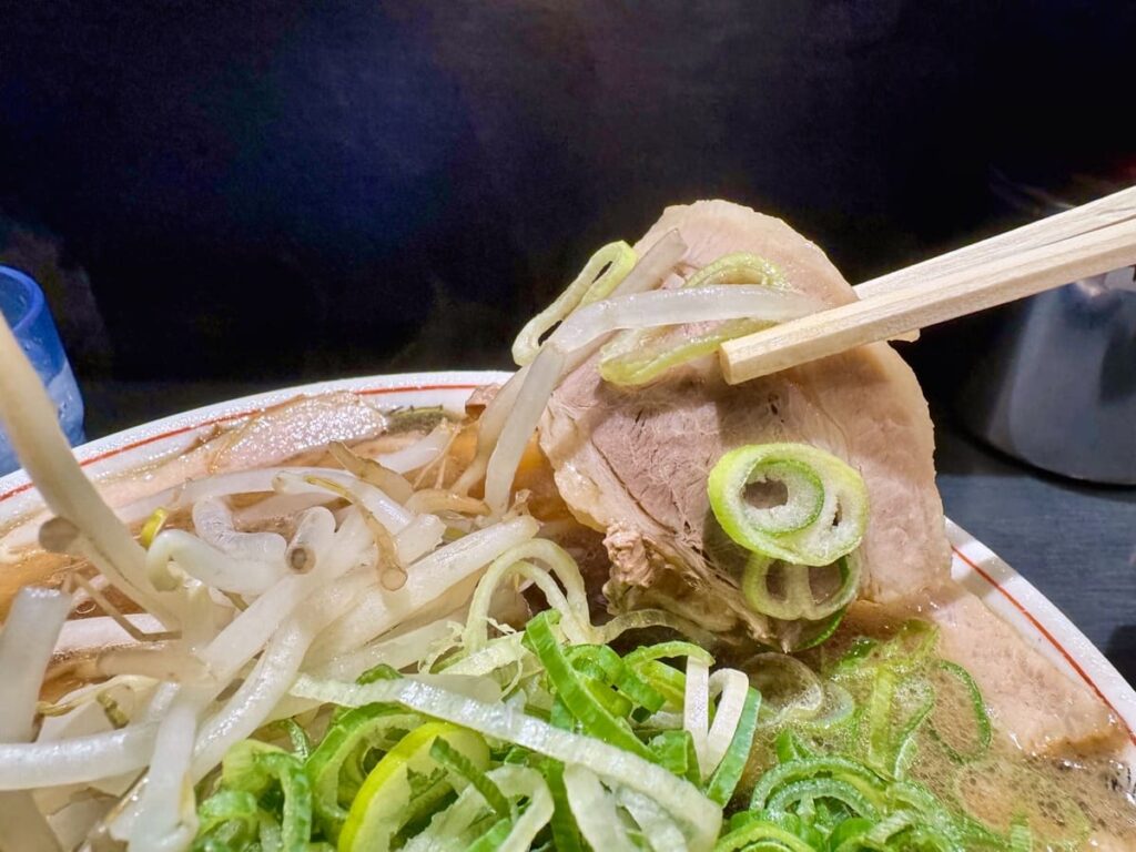 本家第一旭 天満店のチャーシューメン チャーシュー