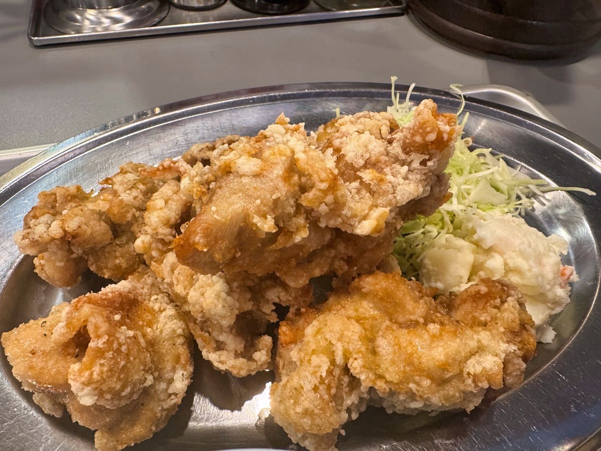 隈本ハイカラ万遍飯店の唐揚げ1