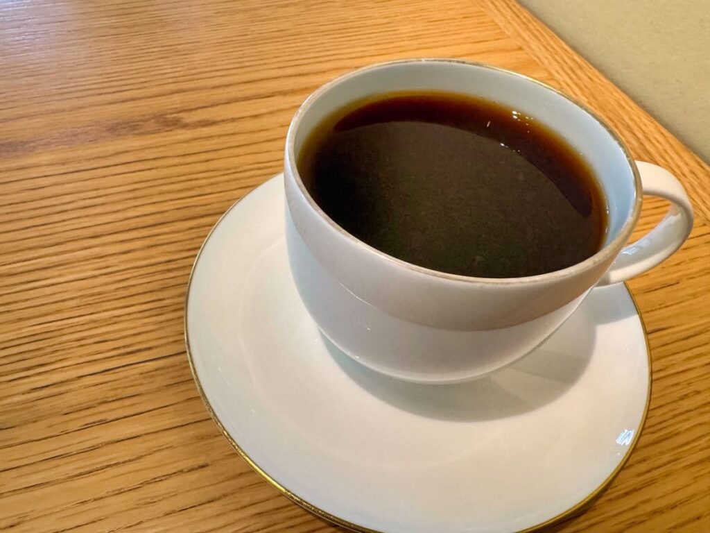 Dews Cafe Kyotoのホットコーヒー