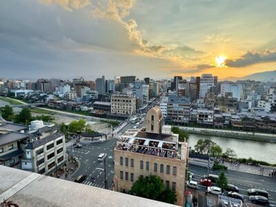 in the Moon.からの夜景1