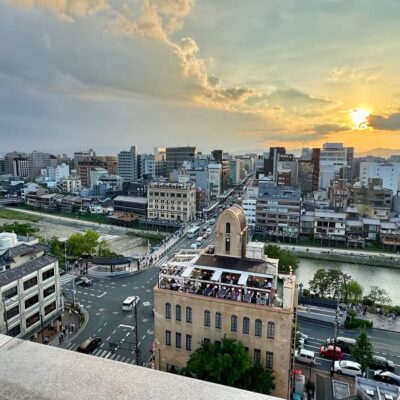 in the Moon.からの夜景1